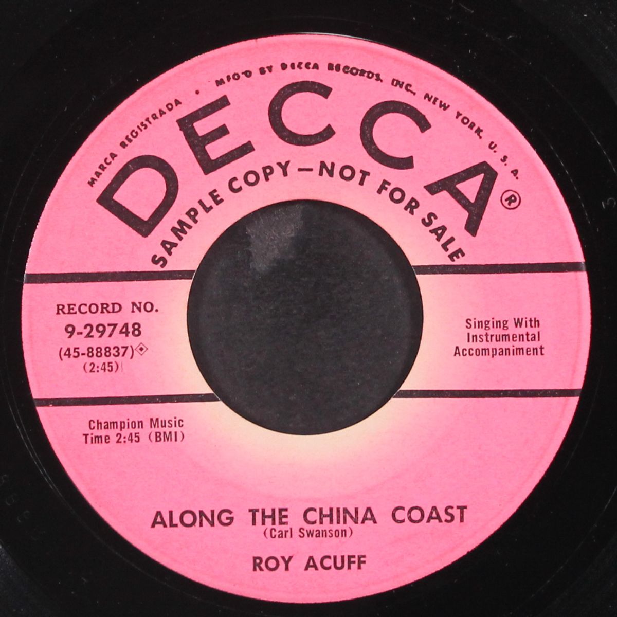 crazy worried mind by ROY ACUFF