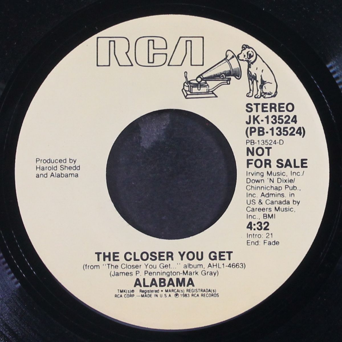 the closer you get / same by ALABAMA
