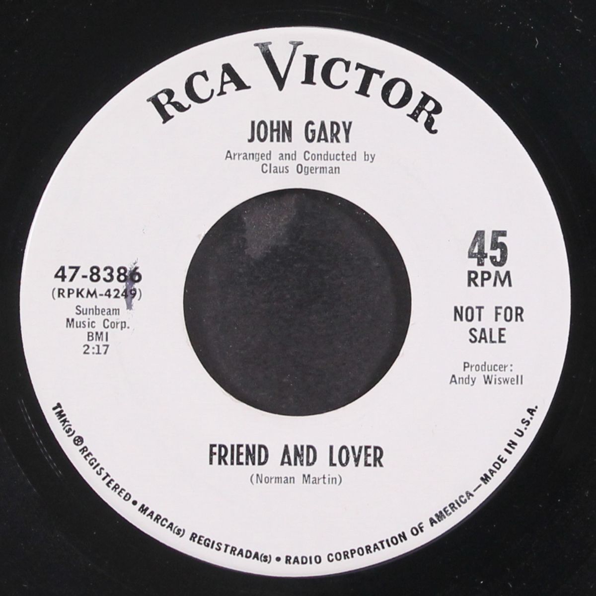 warm and willing / friend and lover by JOHN GARY