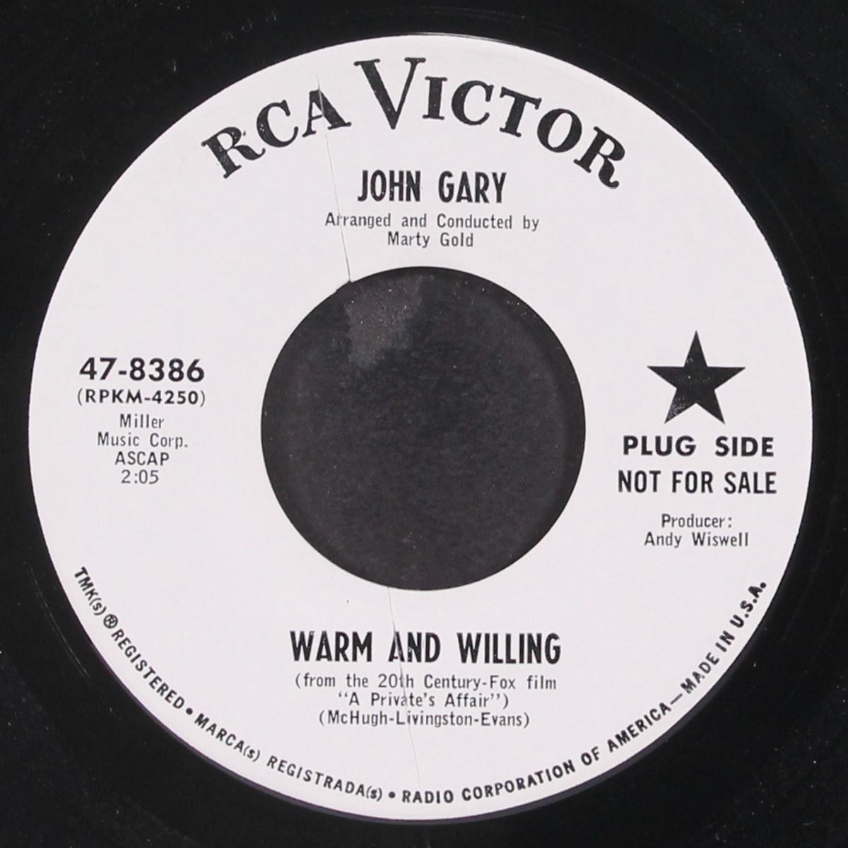 warm and willing / friend and lover by JOHN GARY