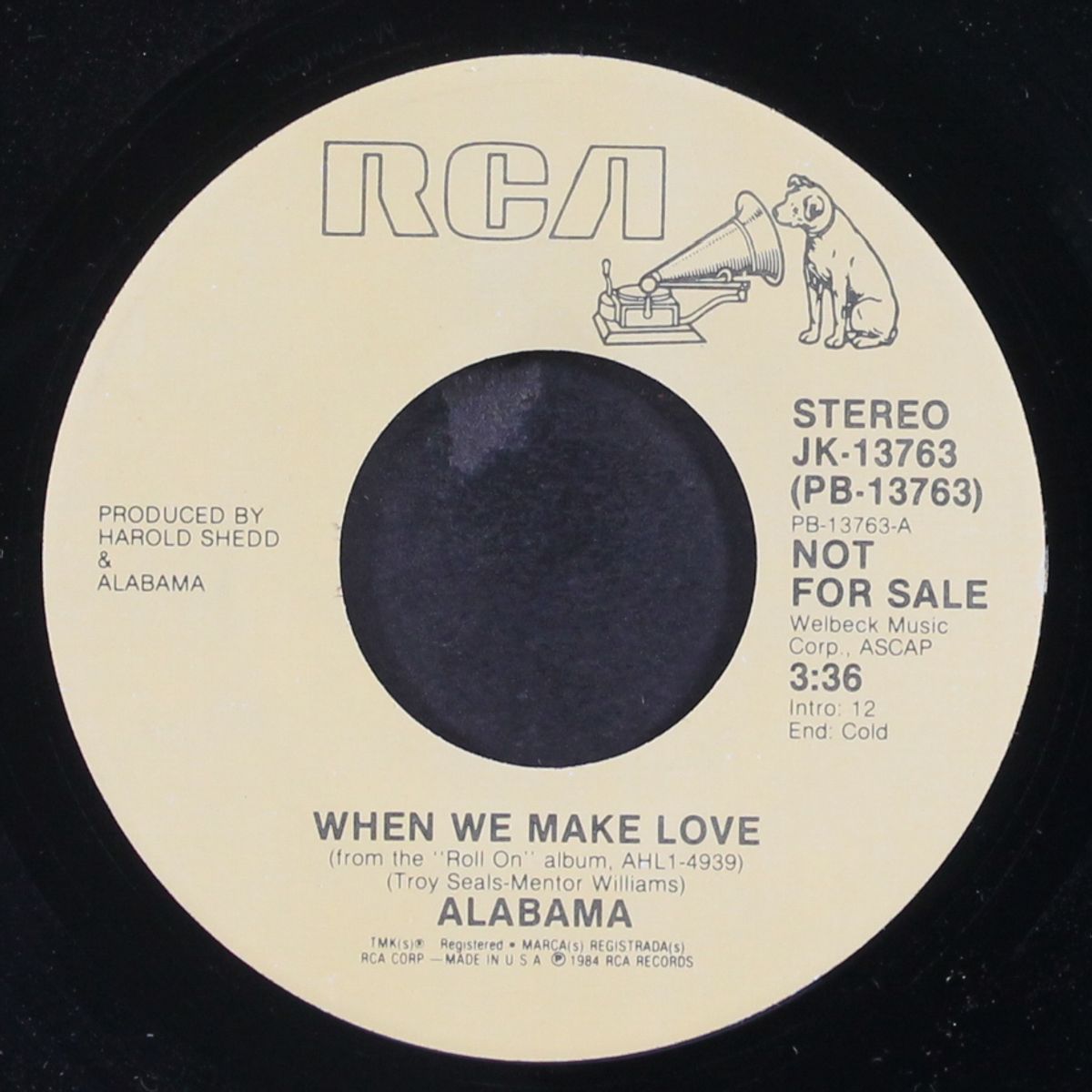 when we make love / same by ALABAMA