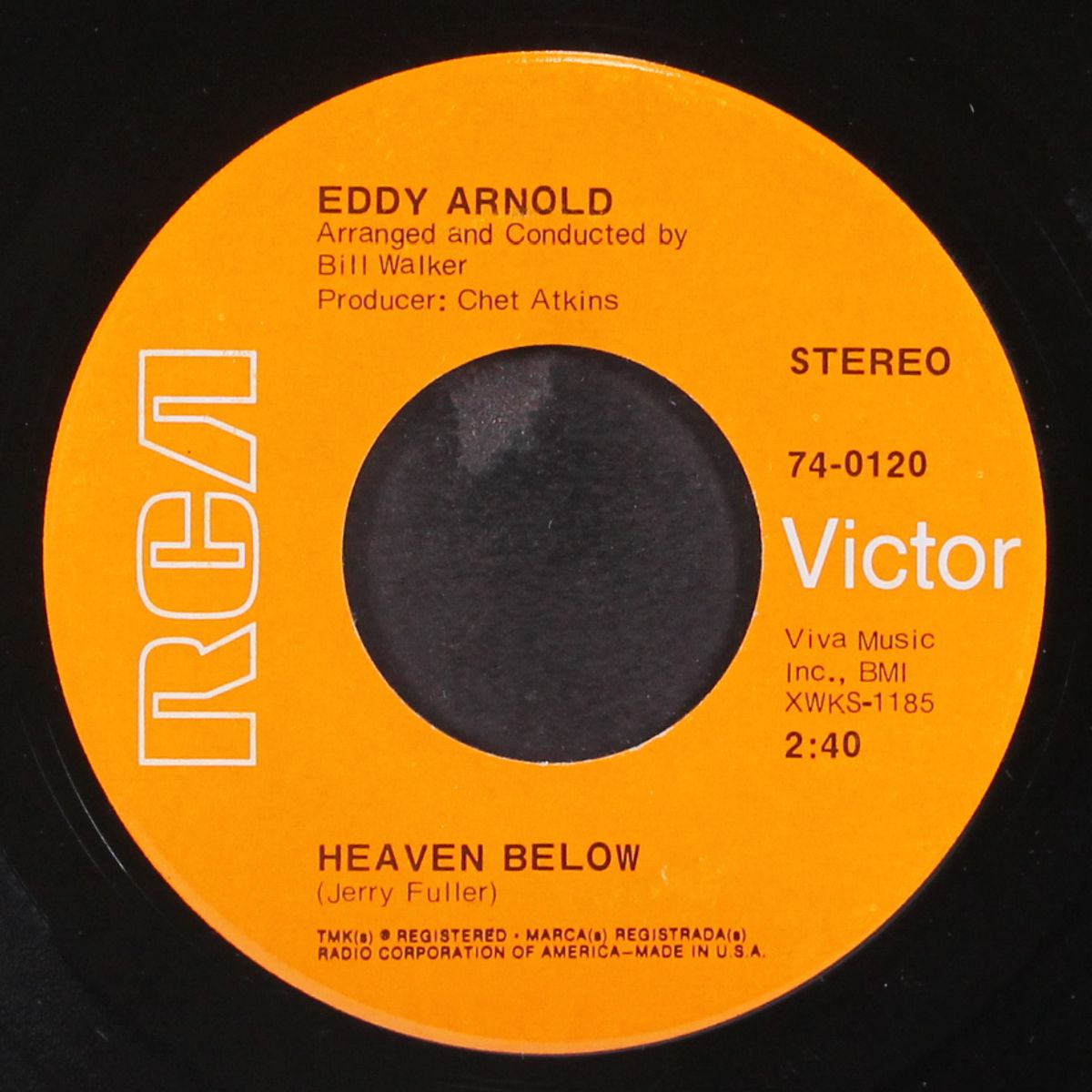 heaven below / please don't go by EDDY ARNOLD