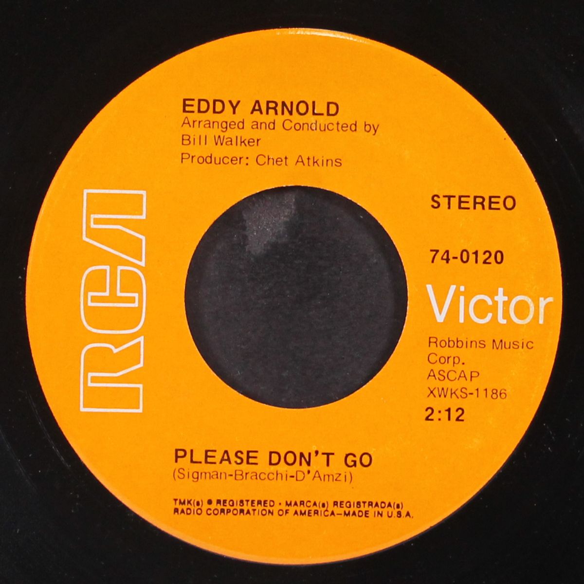 heaven below / please don't go by EDDY ARNOLD