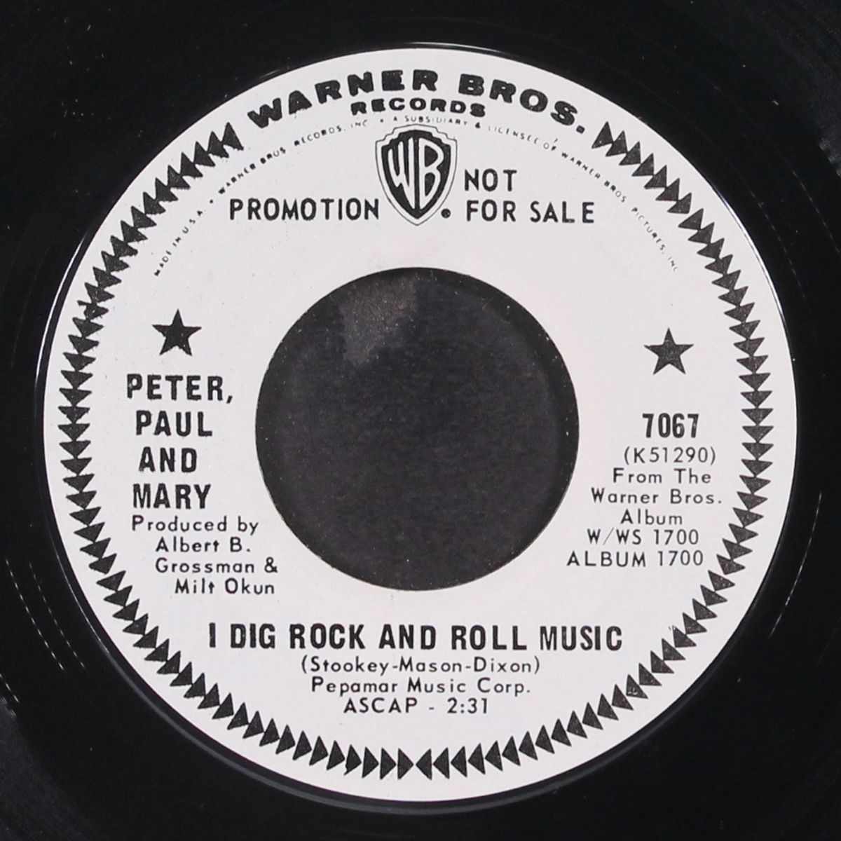 i dig rock & roll music by PETER, PAUL & MARY