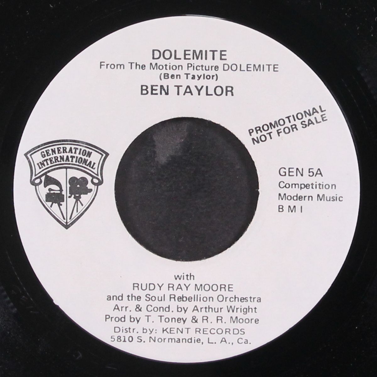 the flat land / dolemite by RUDY RAY MOORE / BEN TAYLOR