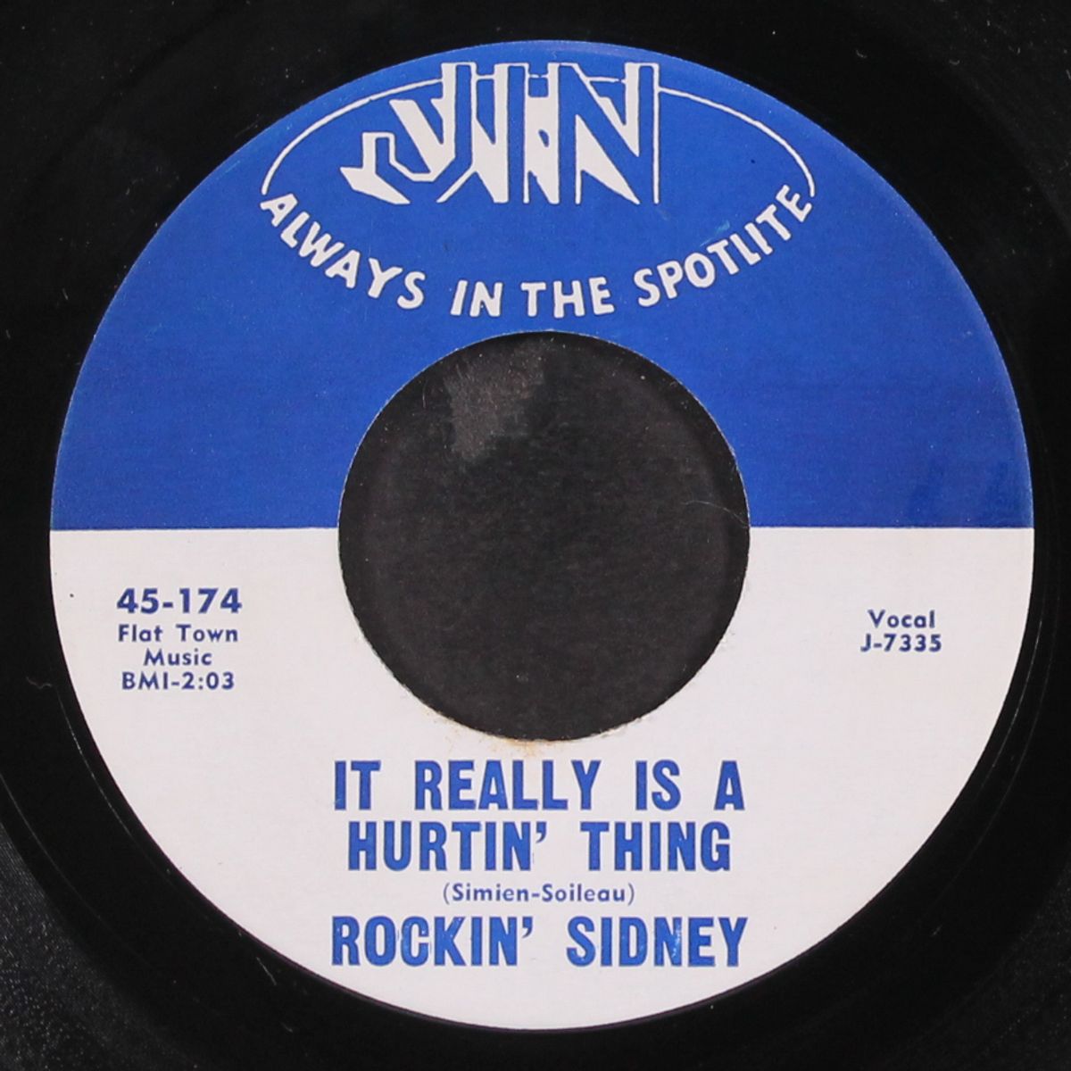 it really is a hurtin' thing by ROCKIN' SIDNEY