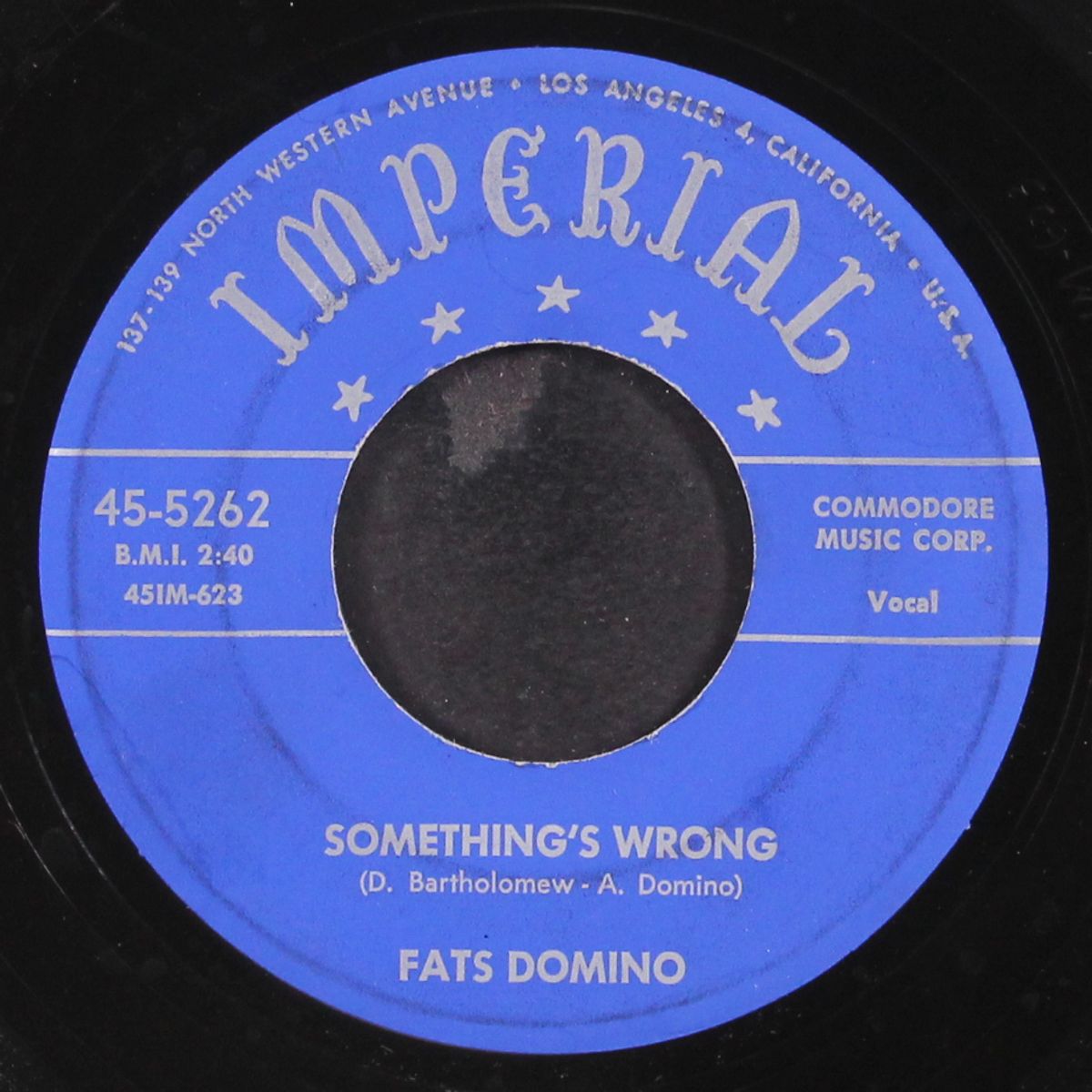 don't leave me this way / something's wrong by FATS DOMINO