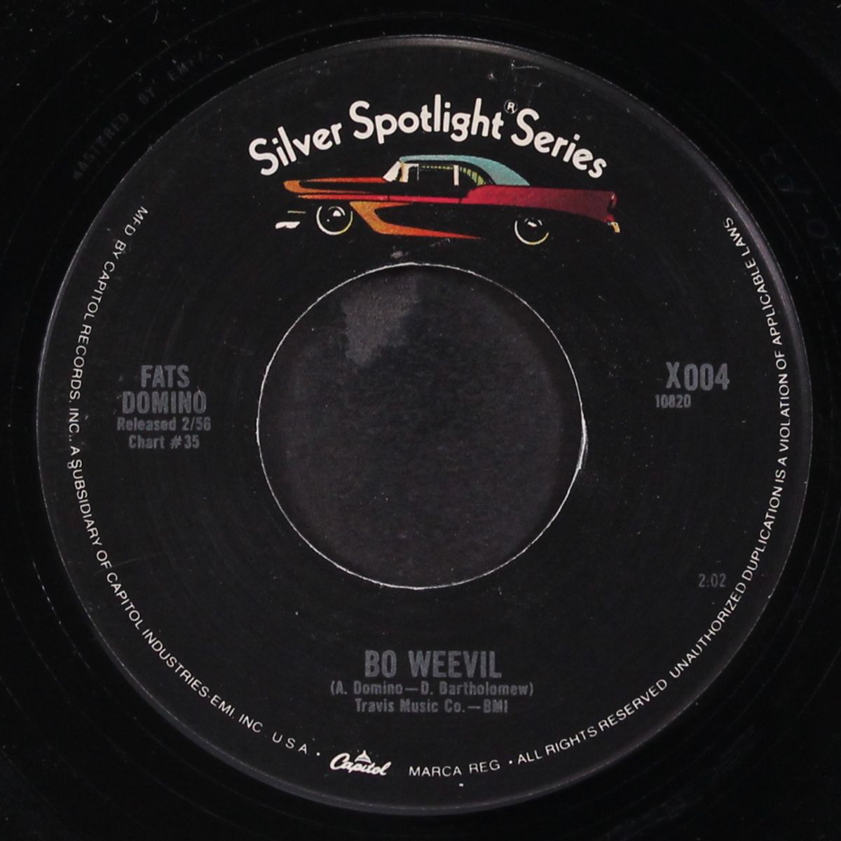 blueberry hill / bo weevil by FATS DOMINO