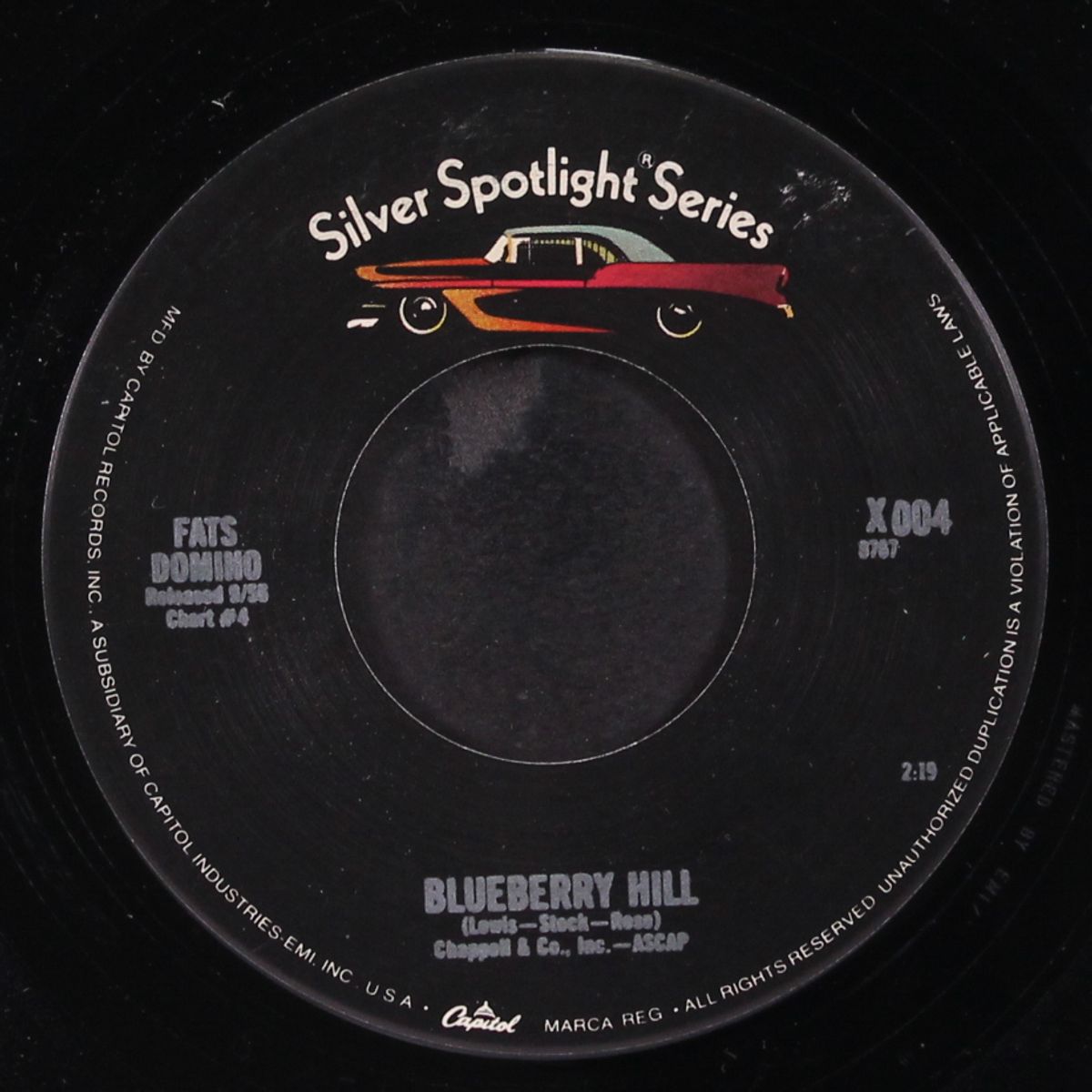 blueberry hill / bo weevil by FATS DOMINO
