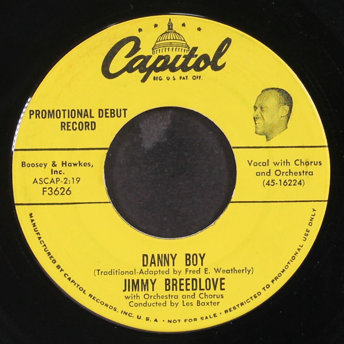 danny boy / the sky by JIMMY BREEDLOVE