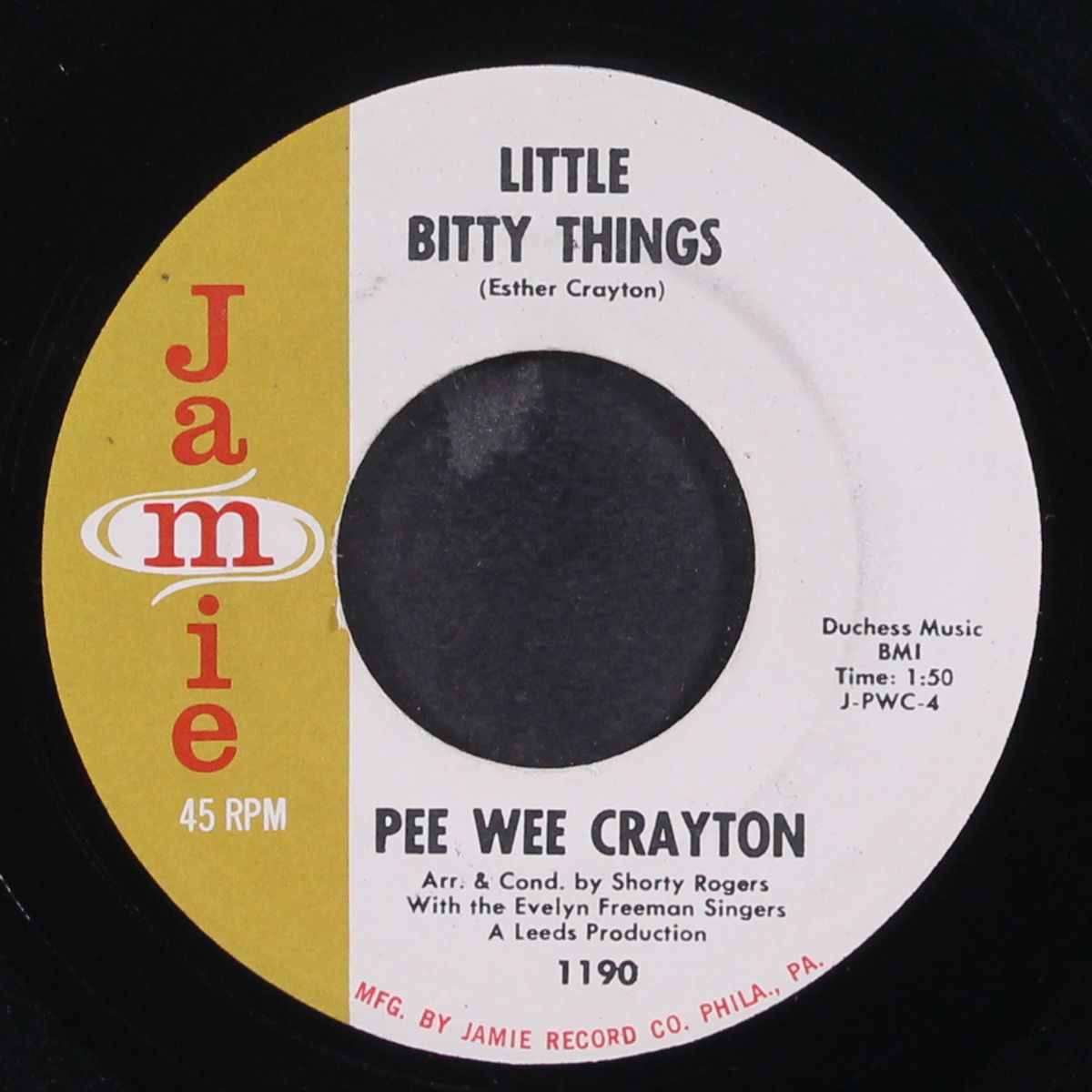 tain't nobody's biz-ness if i do / little bitty things by PEE WEE CRAYTON