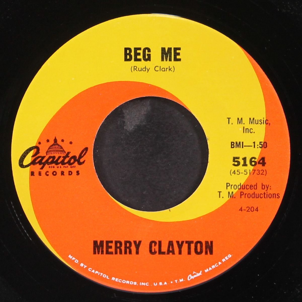 beg me / la la jace song by MERRY CLAYTON
