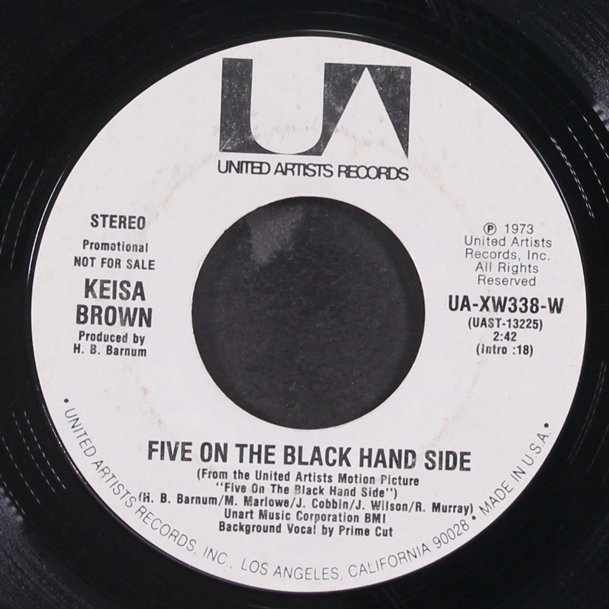five on the black hand side / mono by KEISA BROWN
