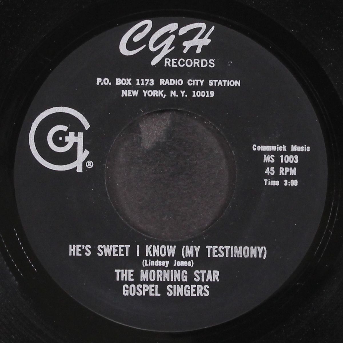 he's sweet i know / he's standing by by MORNING STAR GOSPEL SINGERS