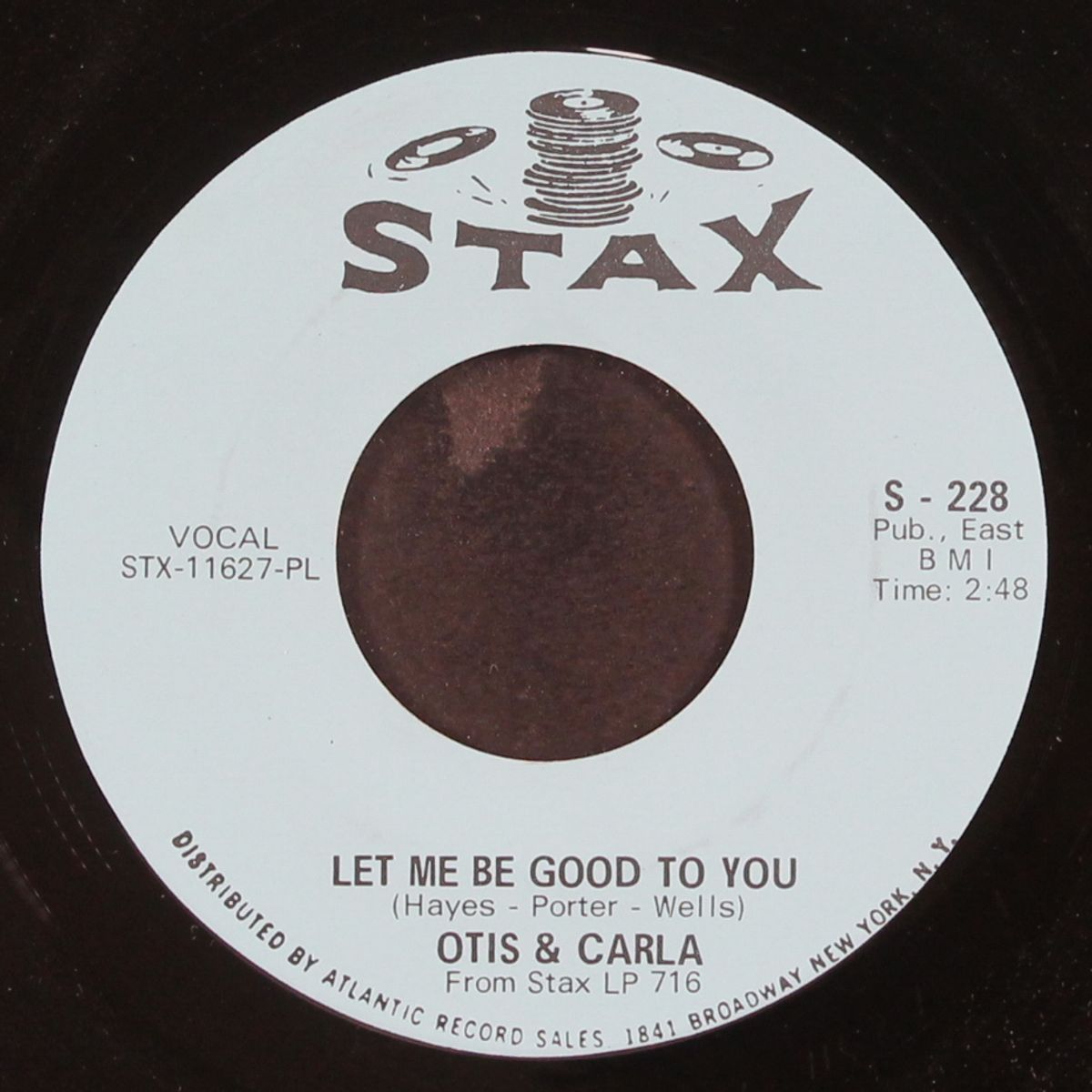 knock on wood / let me be good to you by OTIS & CARLA