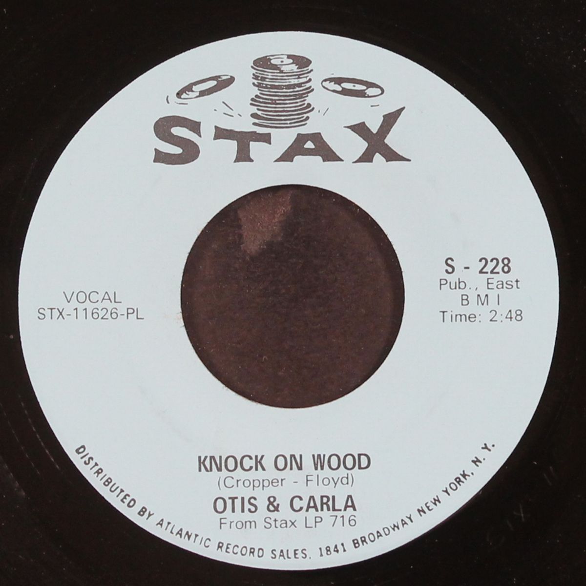 knock on wood / let me be good to you by OTIS & CARLA