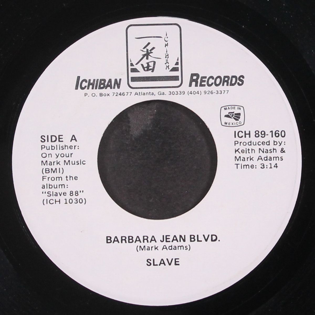 barbara jean blvd. / same by SLAVE