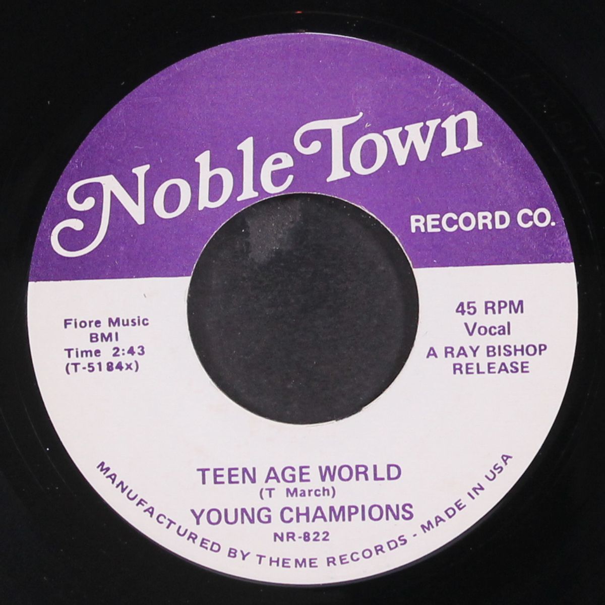 teen age world / friday the 13th by YOUNG CHAMPIONS