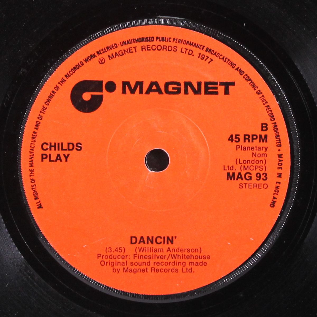 open sesame / dancin' by CHILDS PLAY