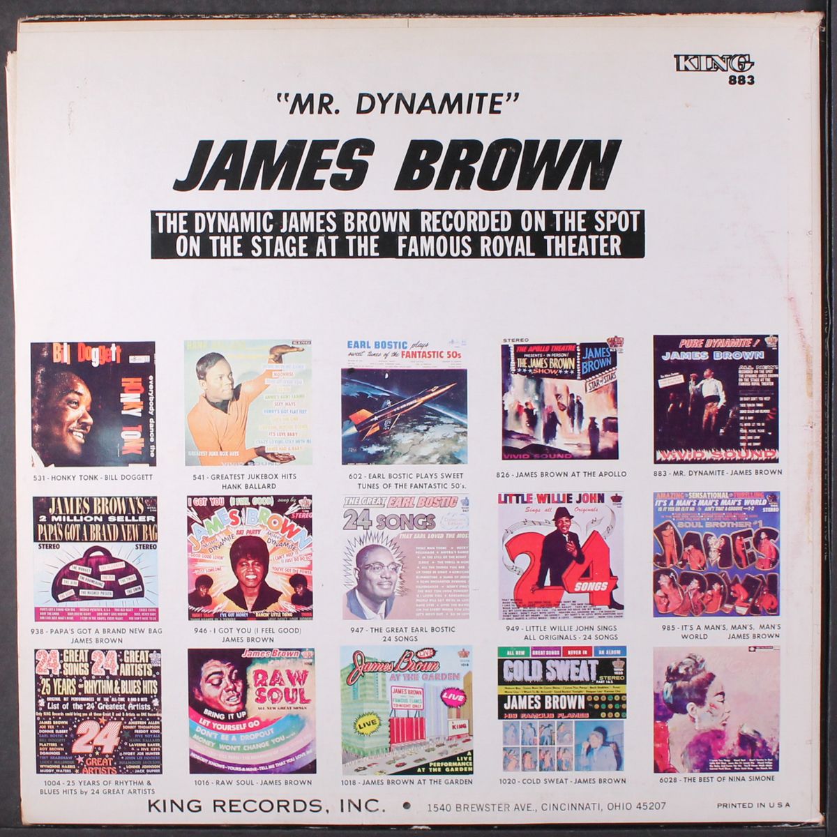 pure dynamite! by JAMES BROWN