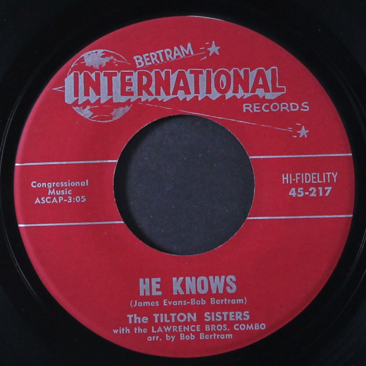 put your arms around me honey / he knows by TILTON SISTERS