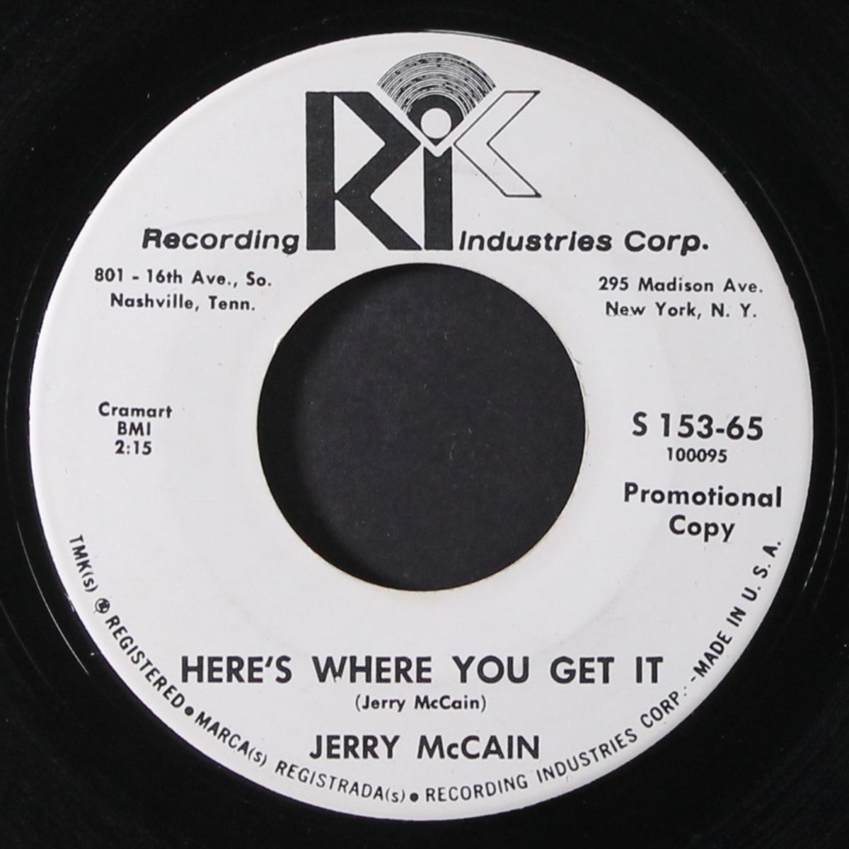 here's where you get it / pokey by JERRY MCCAIN