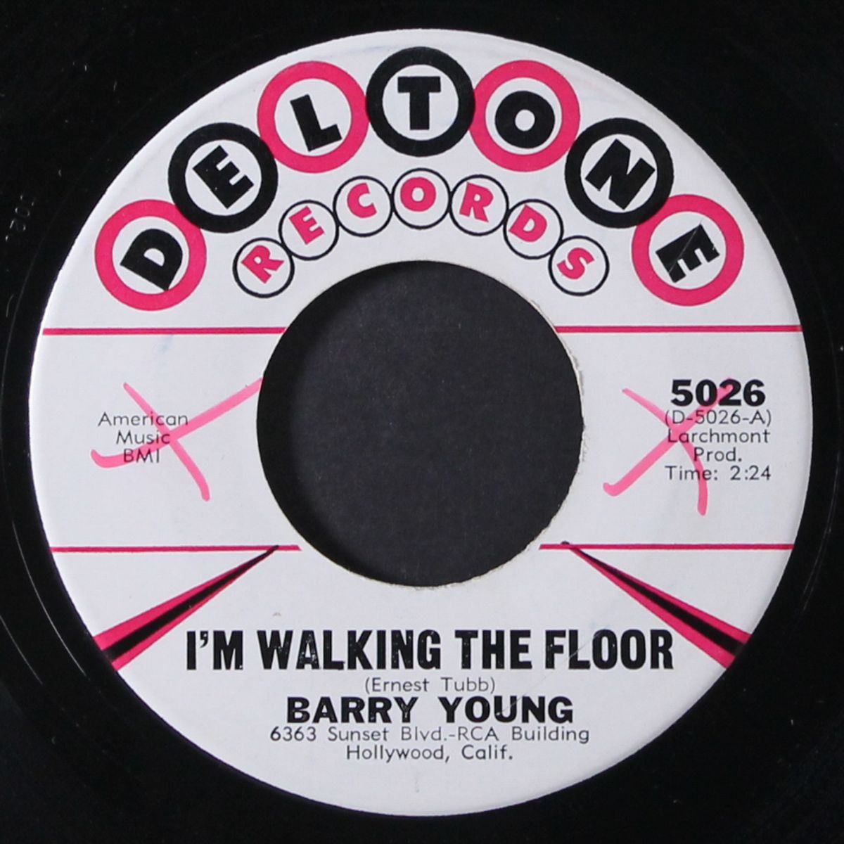 i'm walking the floor / don't stomp on me by BARRY YOUNG