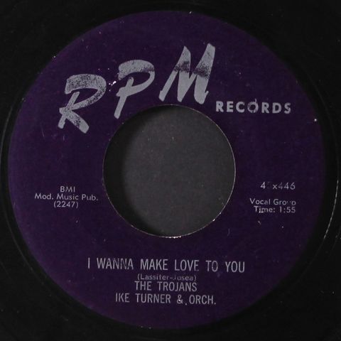 TROJANS W/ IKE TURNER