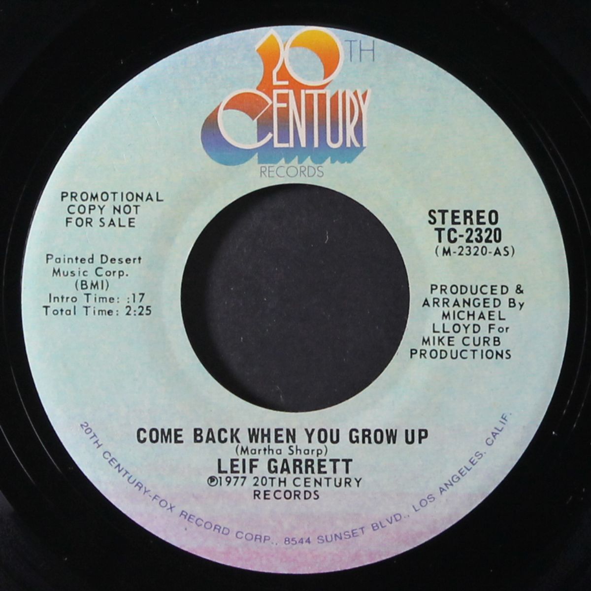 come back when you grow up by LEIF GARRETT