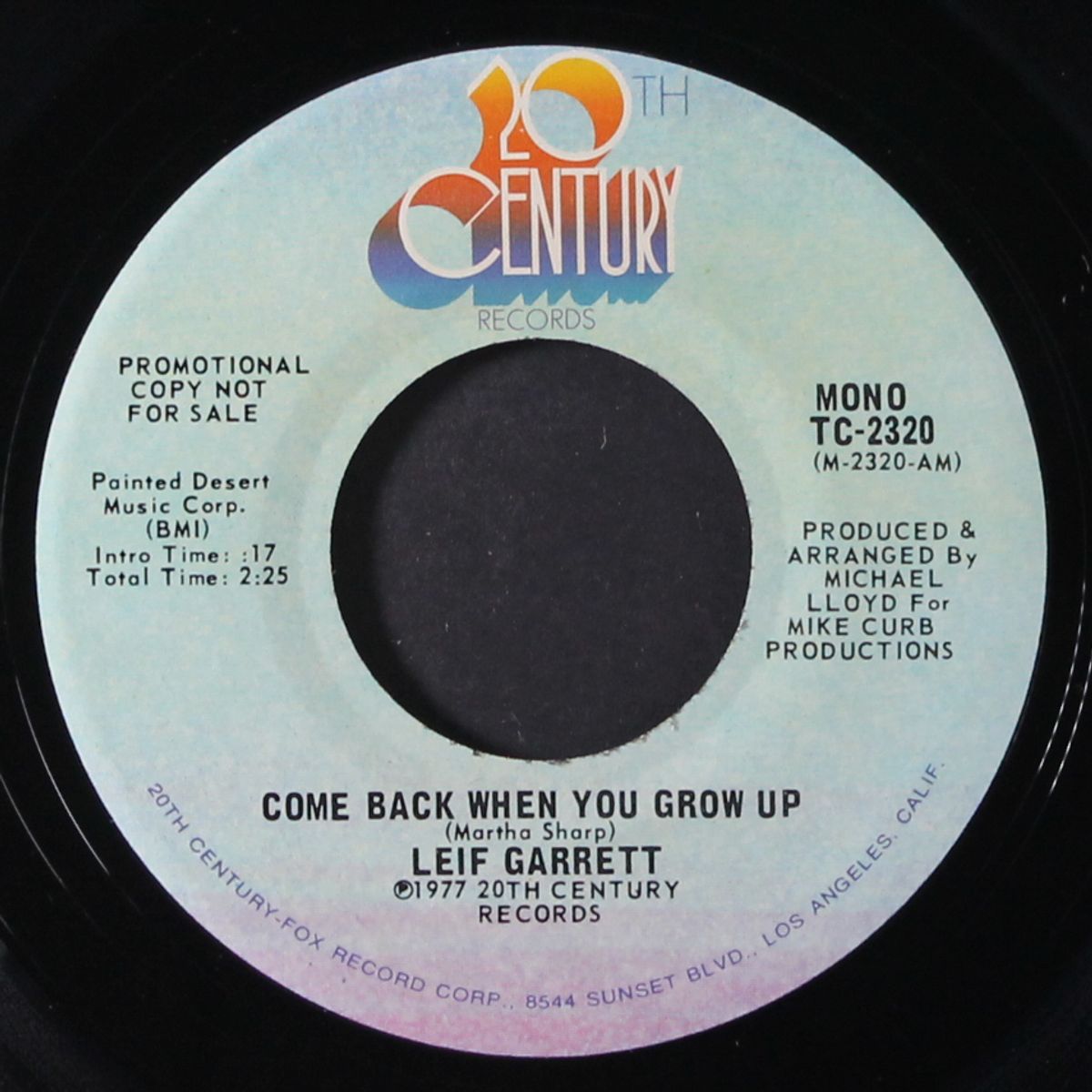 come back when you grow up by LEIF GARRETT