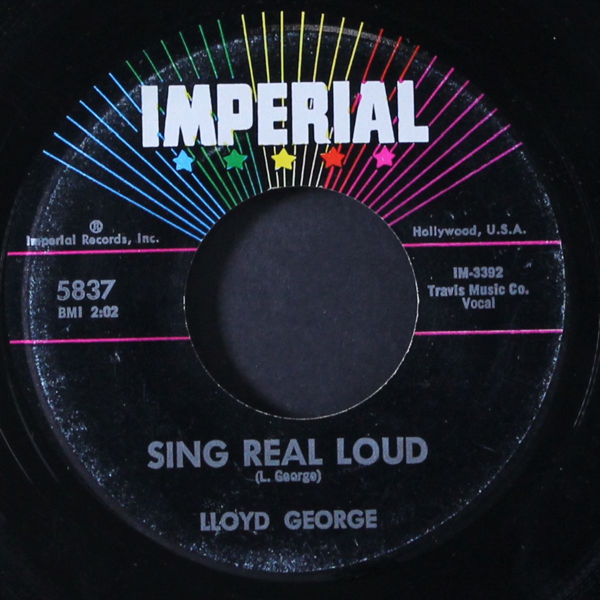 lucy lee / sing real loud by LLOYD GEORGE