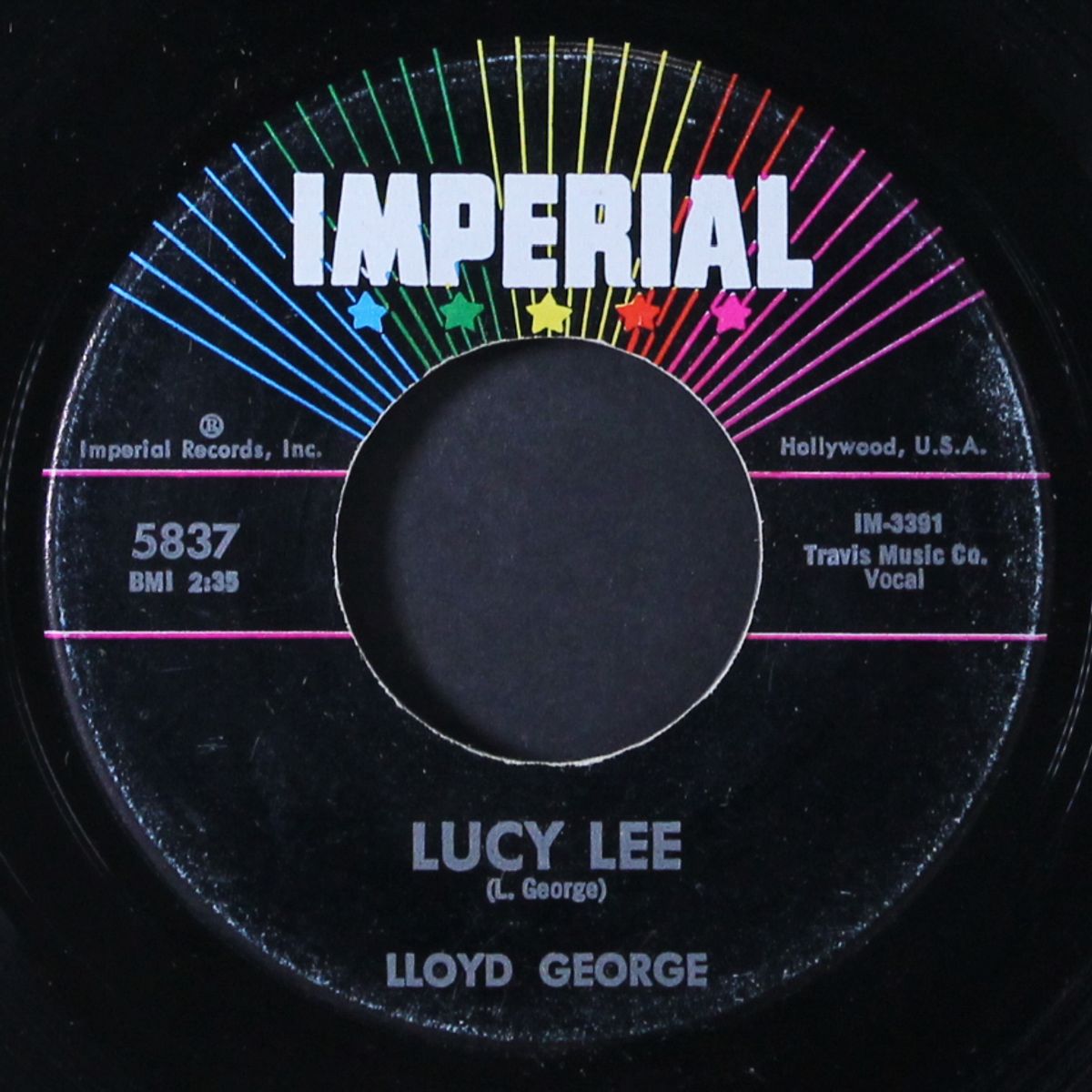 lucy lee / sing real loud by LLOYD GEORGE