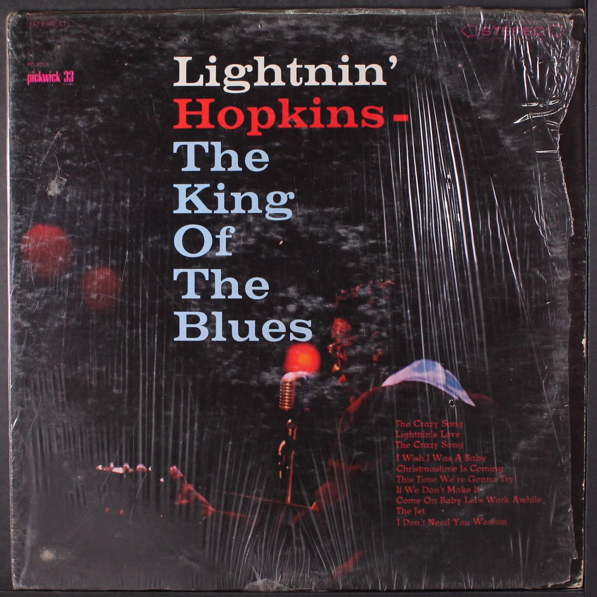 the king of the blues by LIGHTNIN' HOPKINS