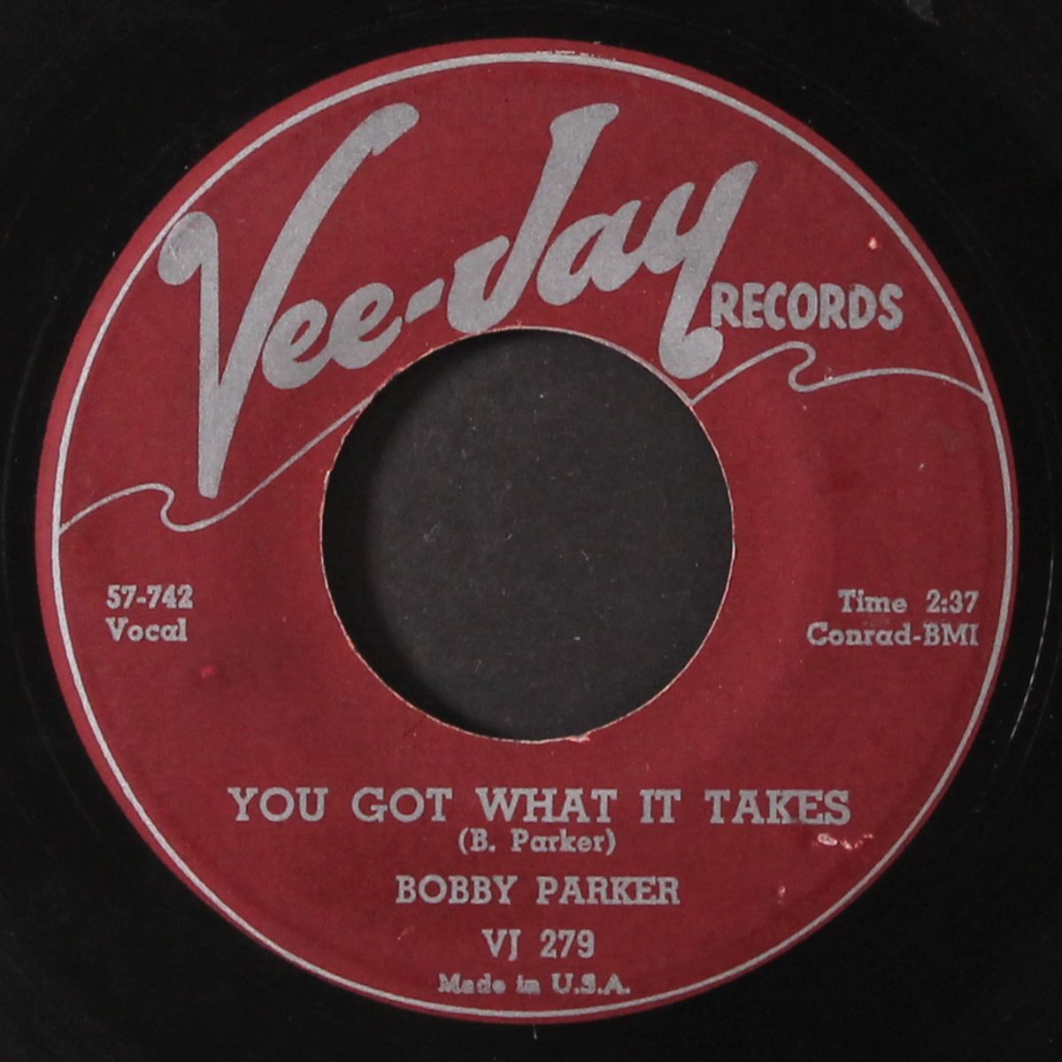 you got what it takes / blues get off my shoulder by BOBBY PARKER