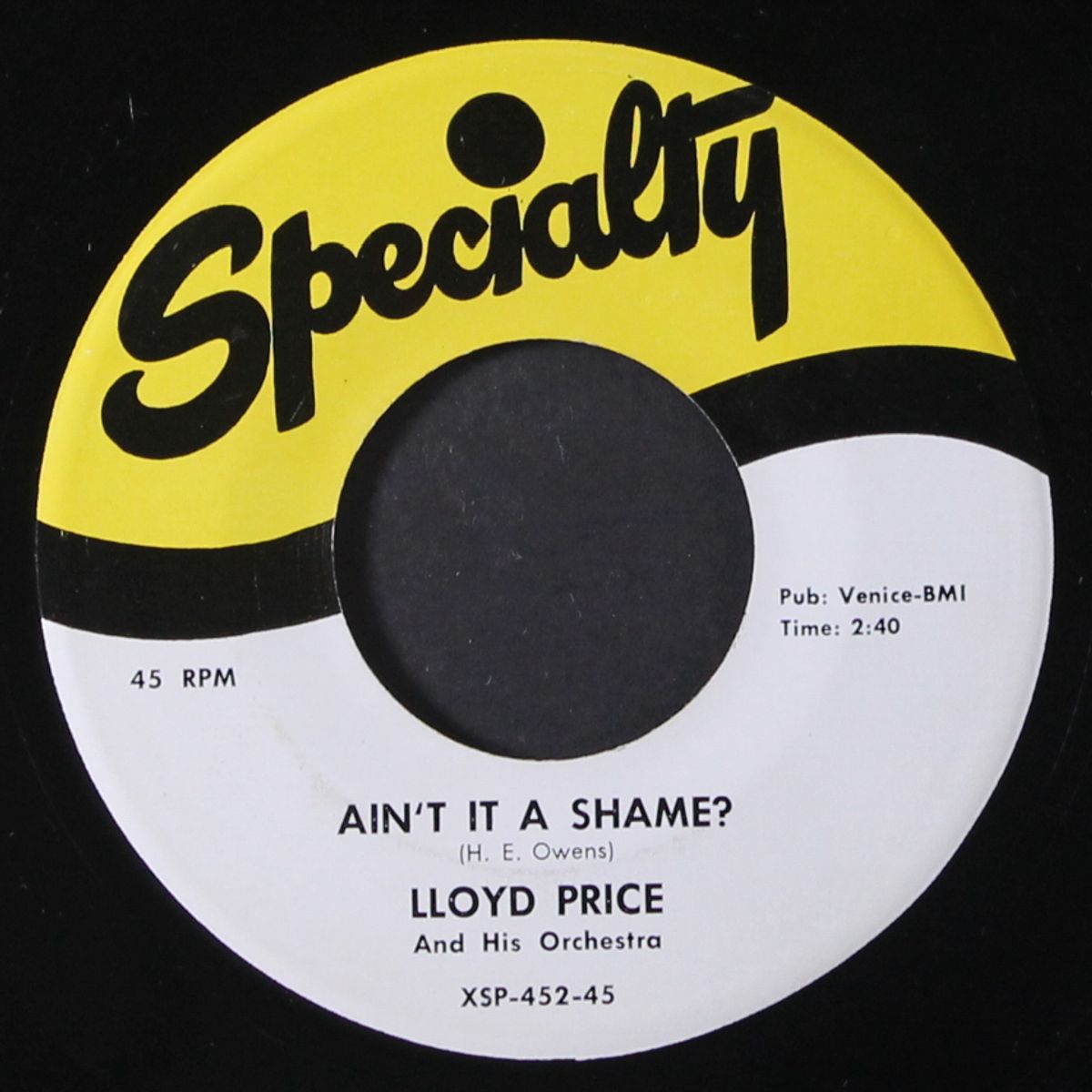ain't it a shame? by LLOYD PRICE
