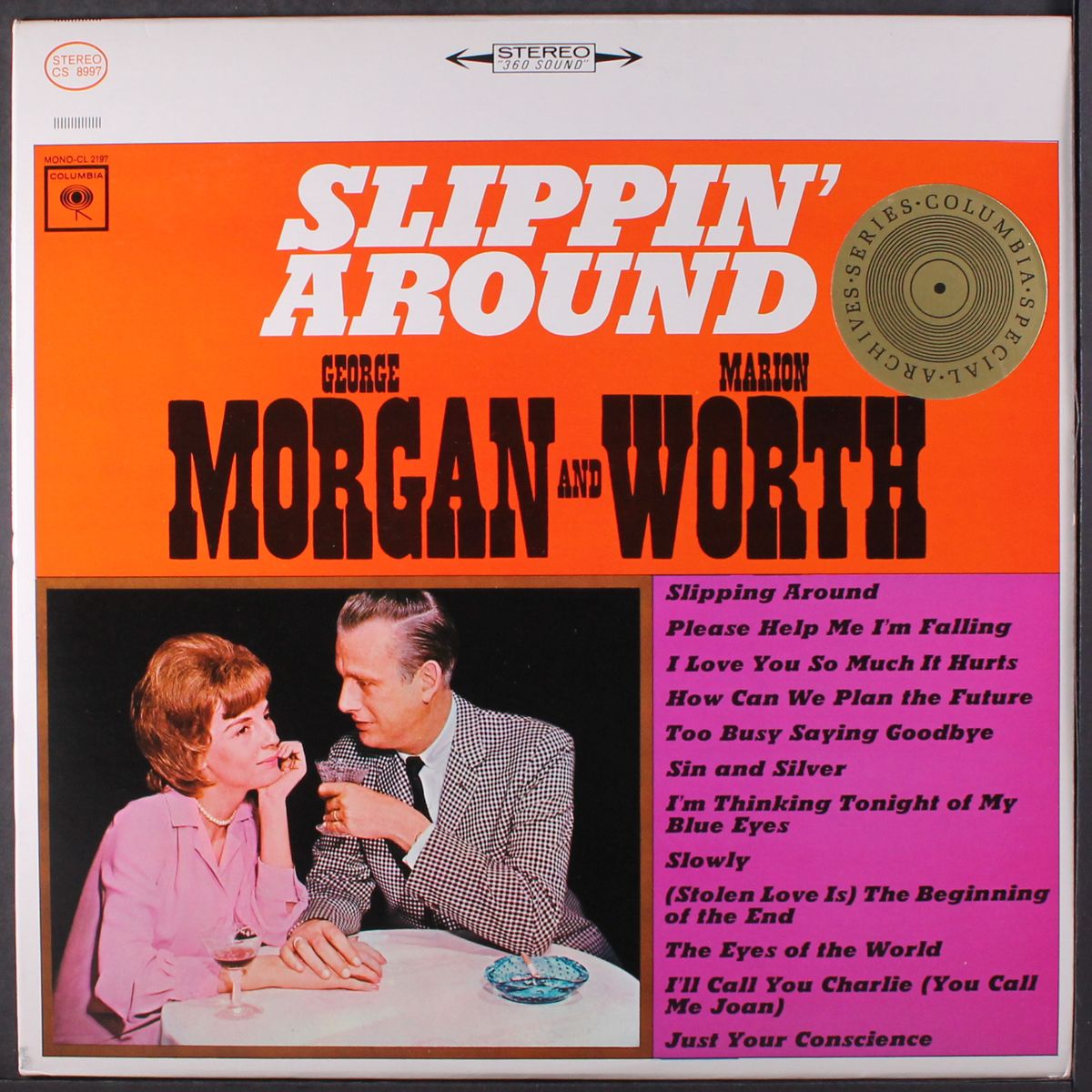 slippin' around by GEORGE MORGAN & MARION WORTH