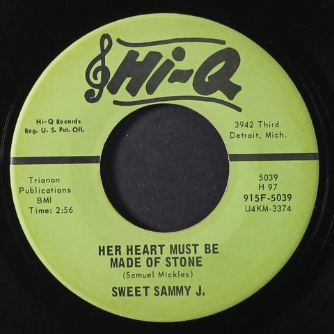 SWEET SAMMY J.