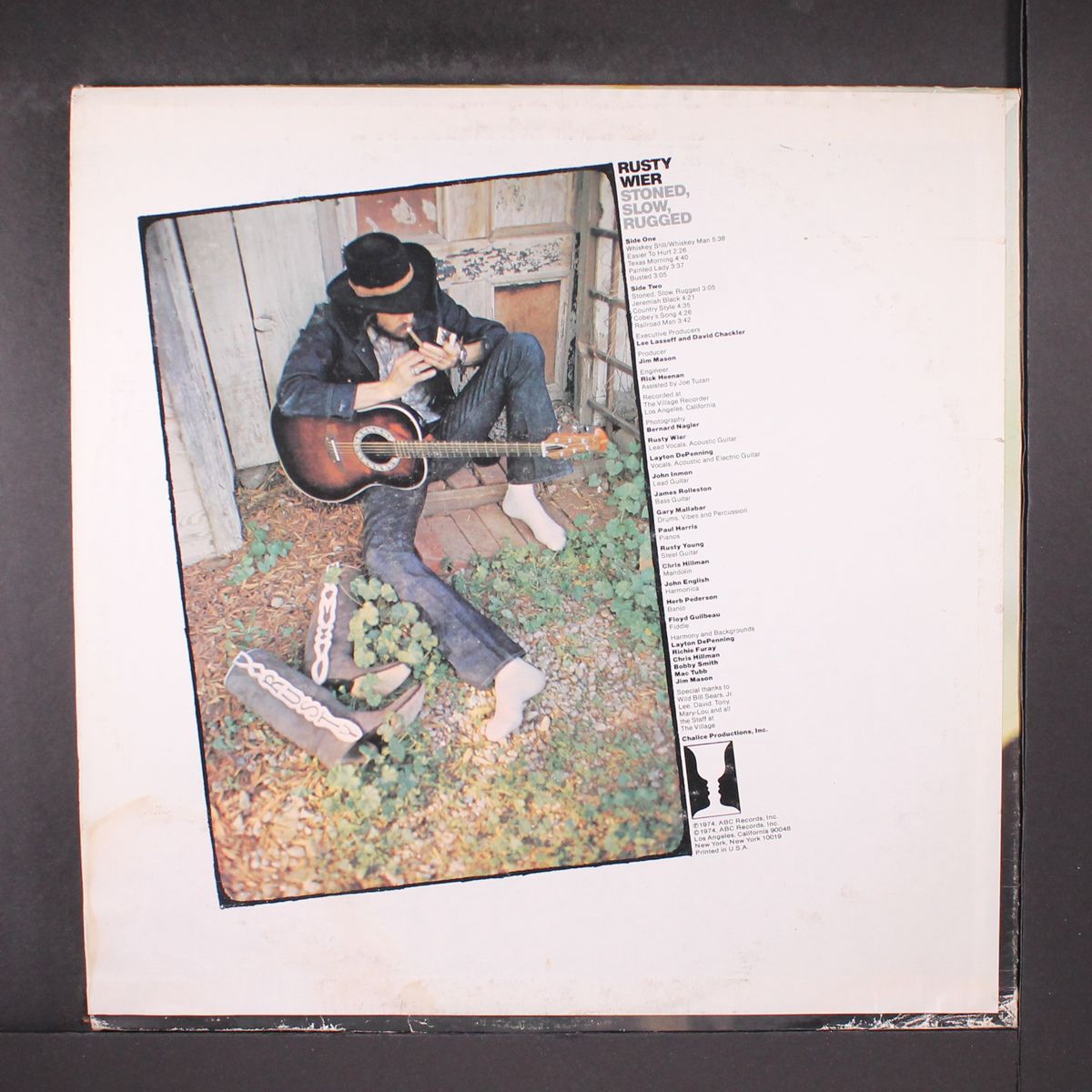 stoned, slow, rugged by RUSTY WIER