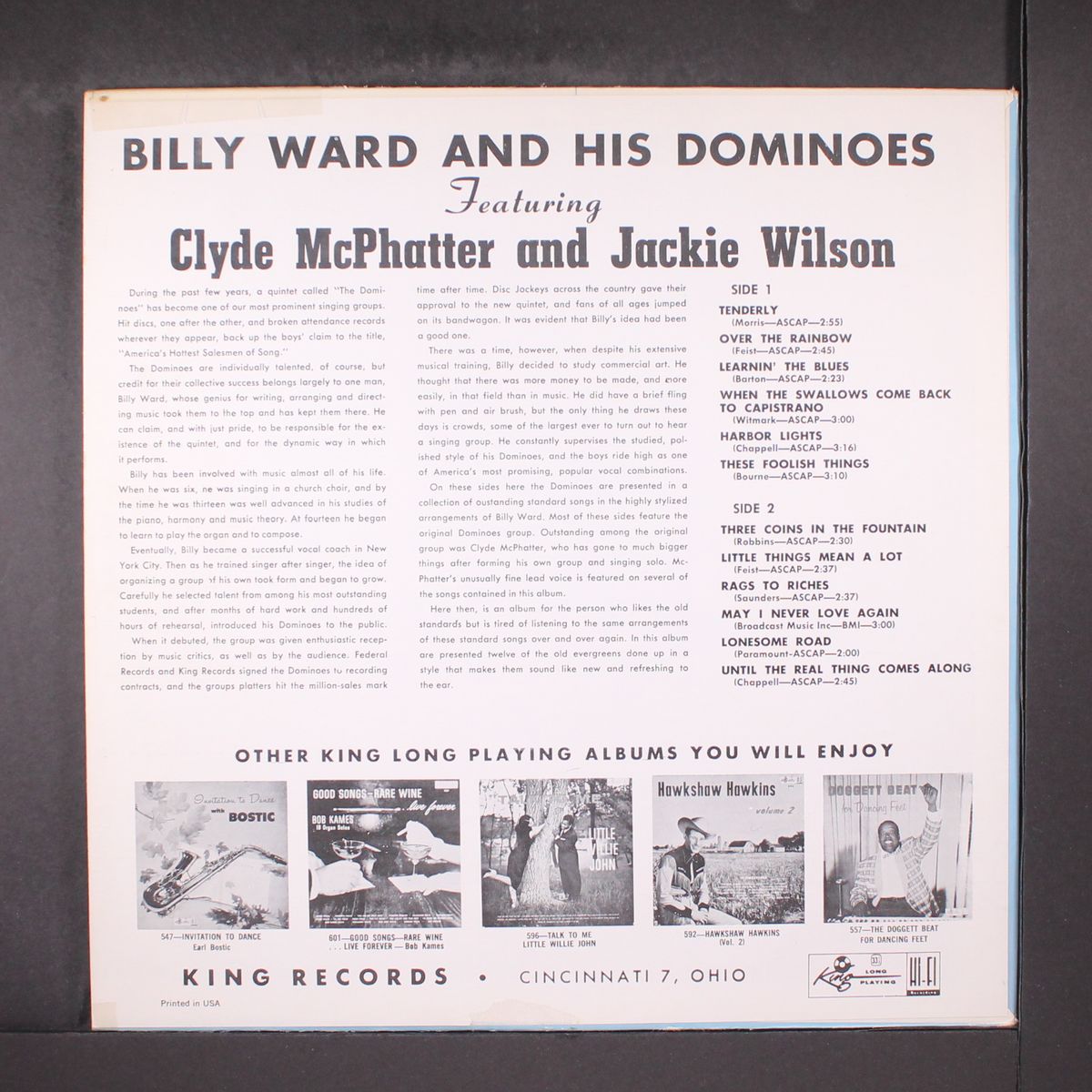 featuring clyde mcphatter and jackie wilson by BILLY WARD & DOMINOES