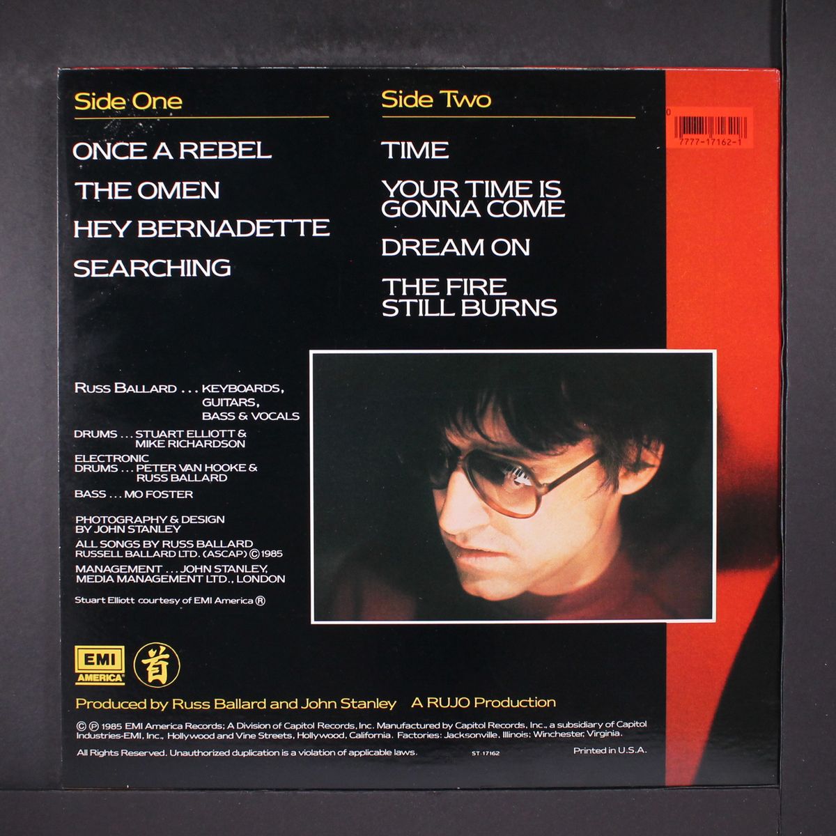 the fire still burns by RUSS BALLARD