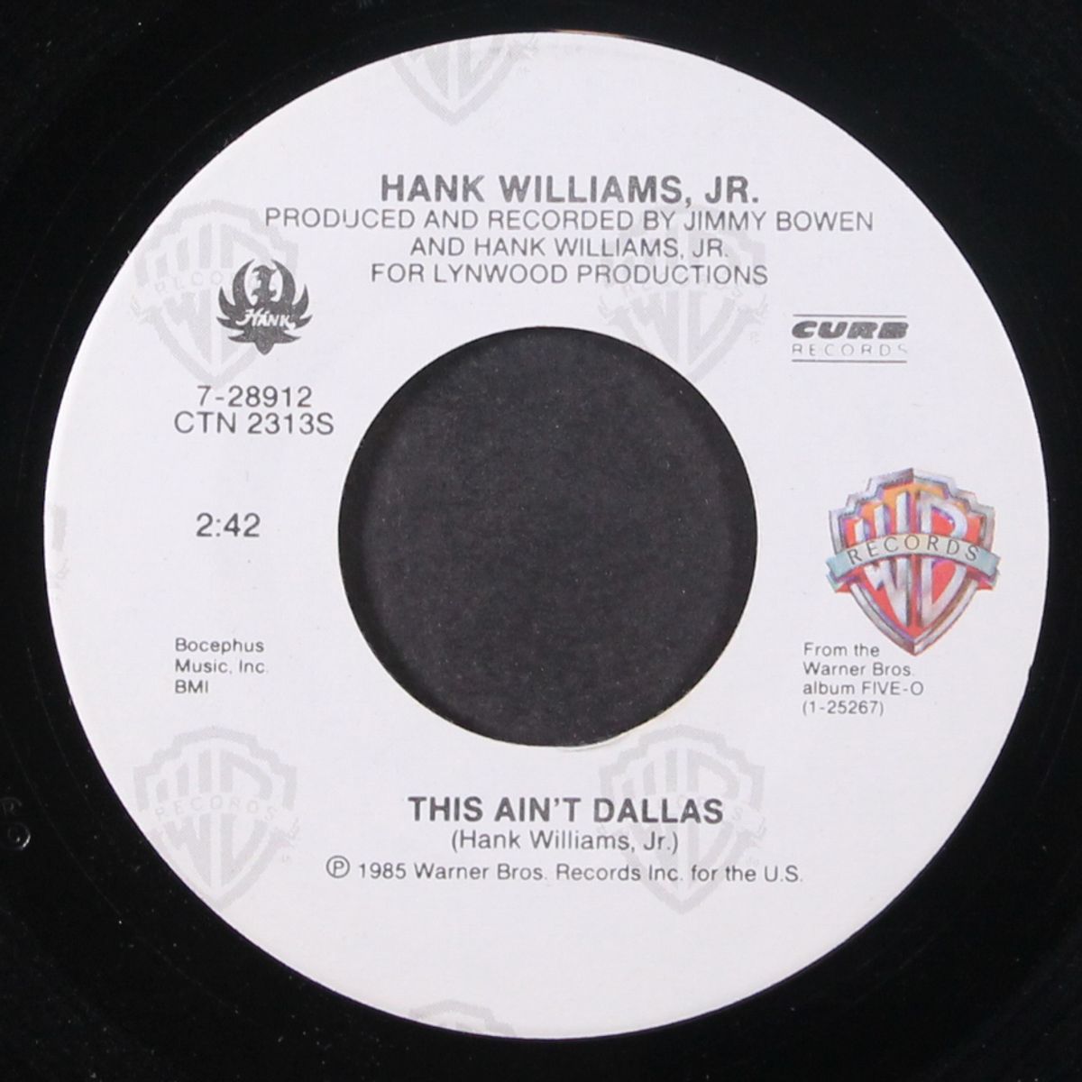 this ain't dallas / i really like girls by HANK WILLIAMS, JR.