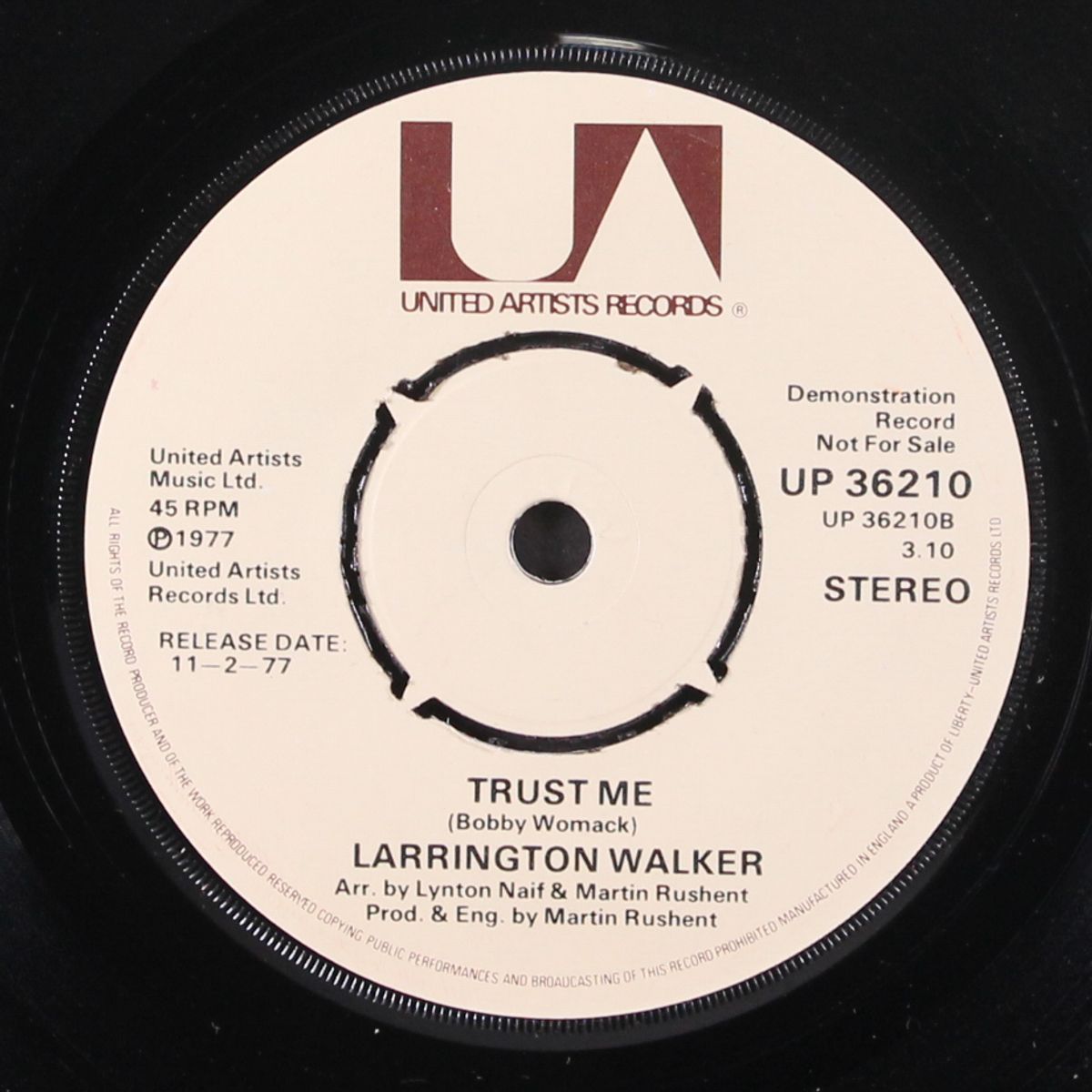 joy / trust me by LARRINGTON WALKER
