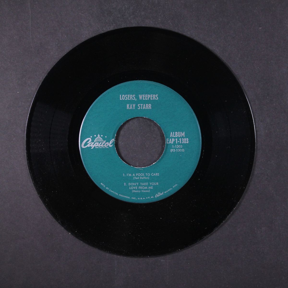 losers, weepers pt. 1 by KAY STARR