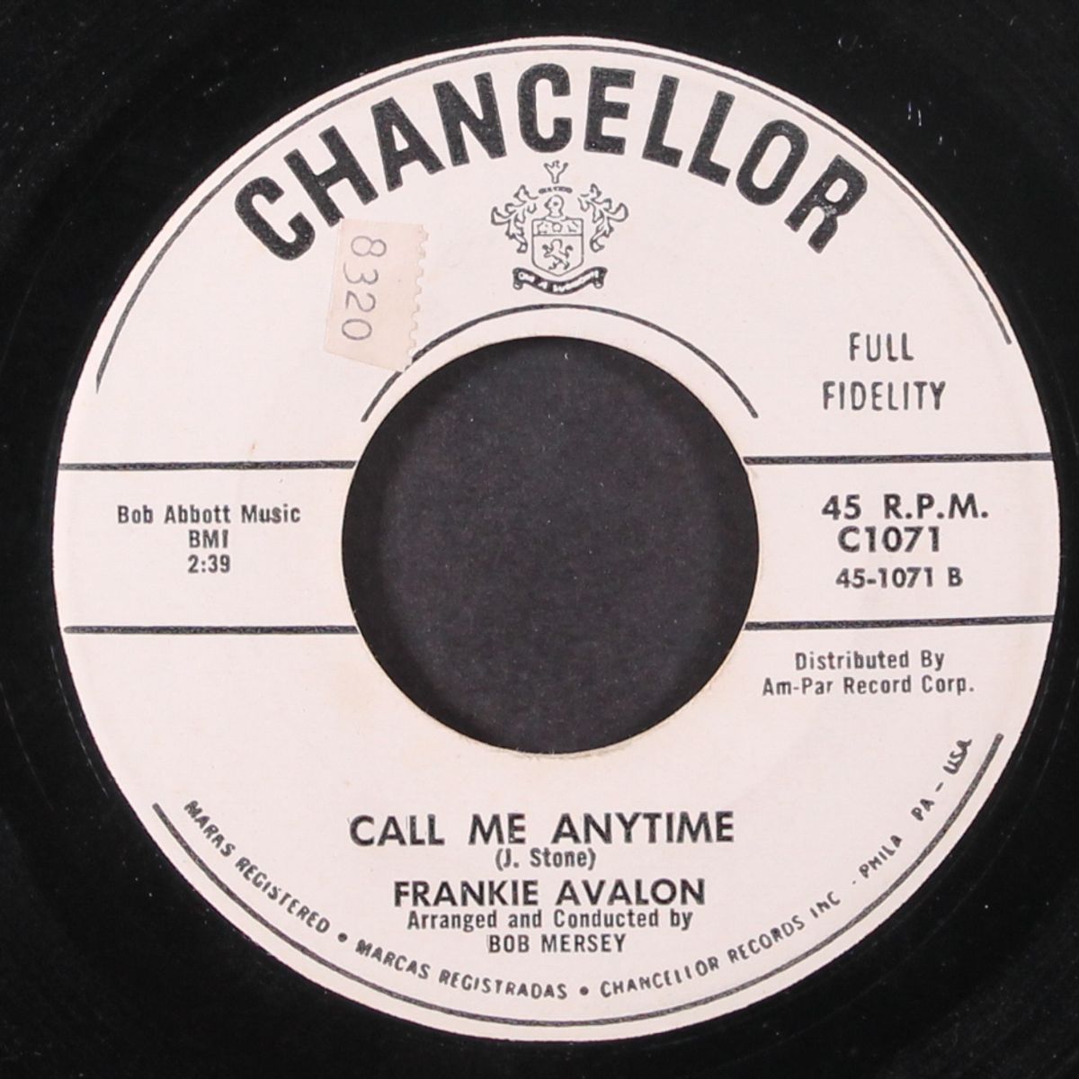 all of everything by FRANKIE AVALON