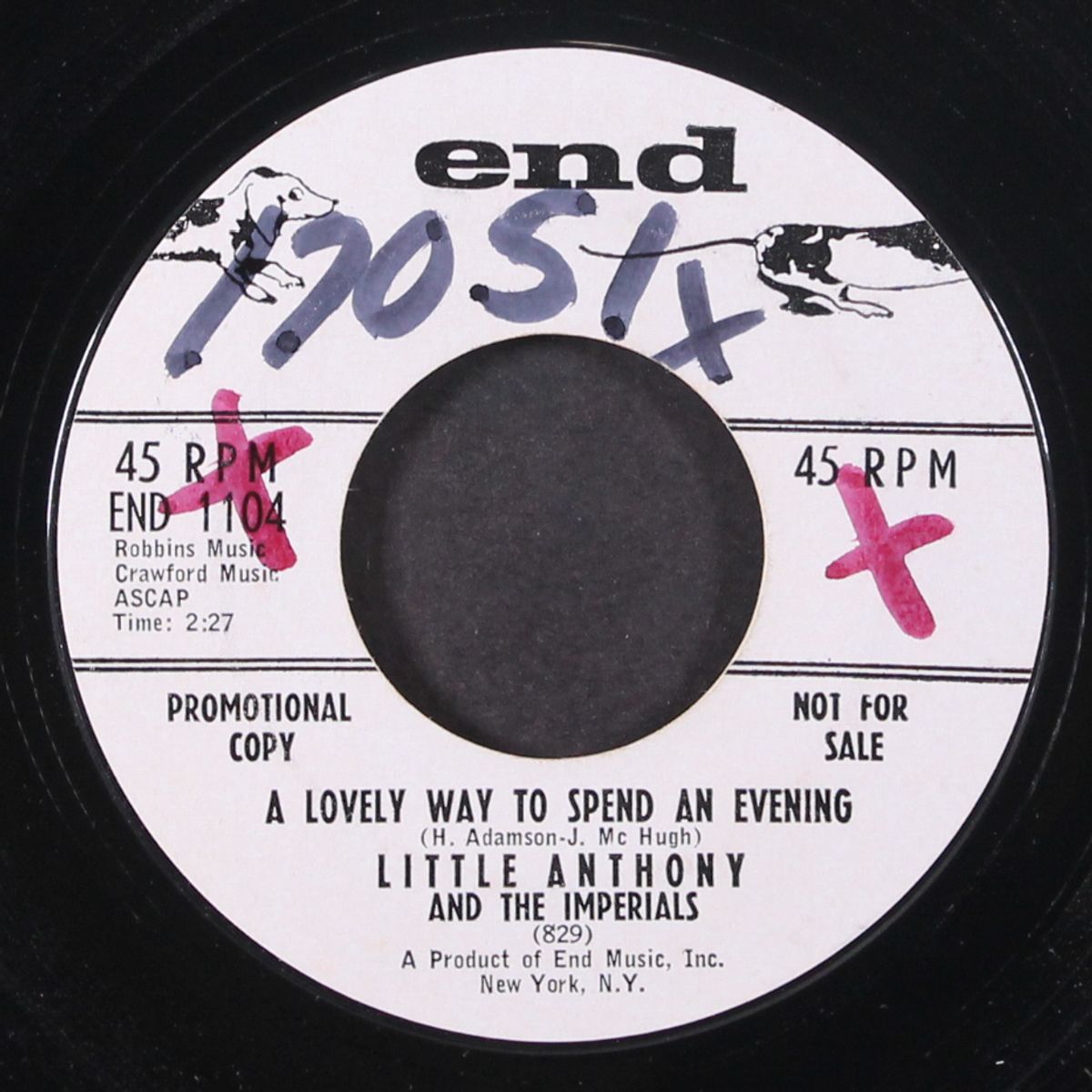 a lovely way to spend an evening by LITTLE ANTHONY & IMPERIALS