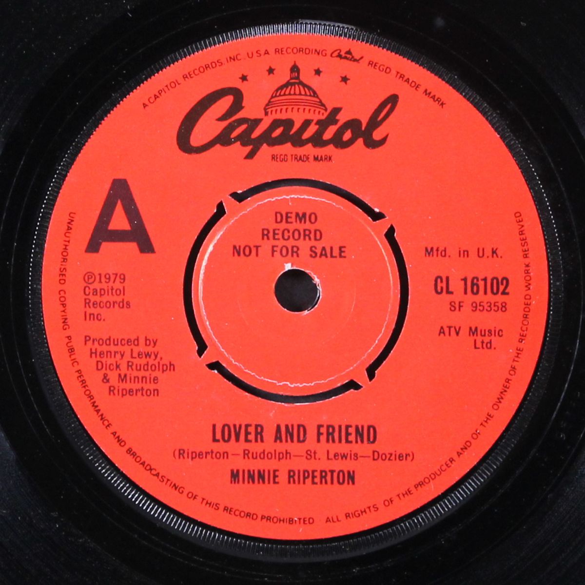 lover and friend / return to forever by MINNIE RIPERTON