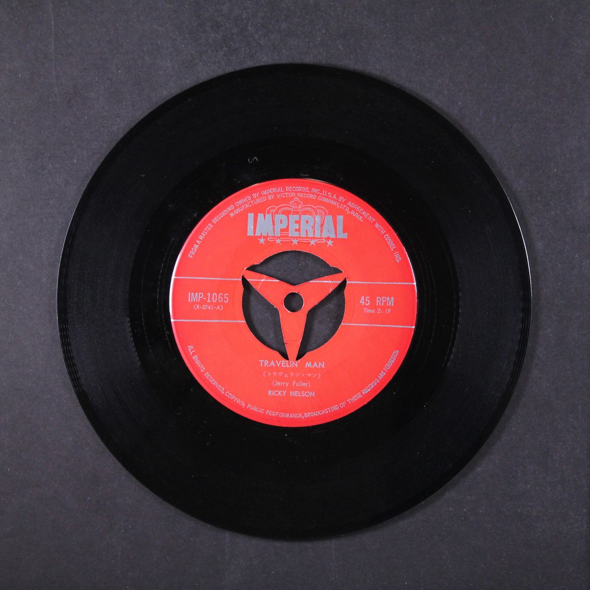 travelin' man / hello mary lou by RICKY NELSON