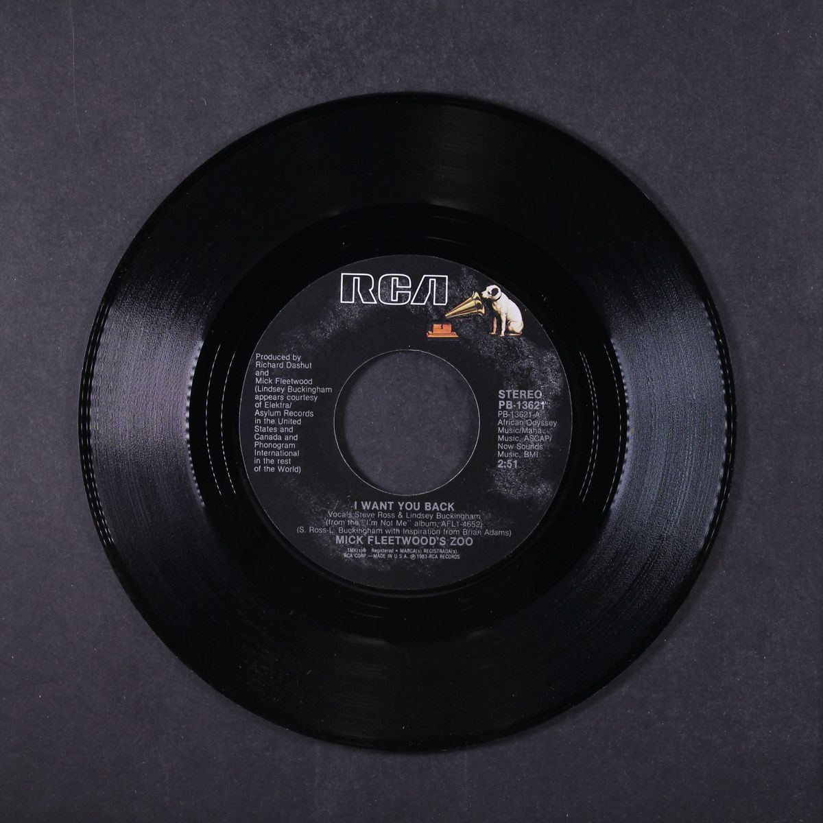 i want you back / put me right by MICK FLEETWOOD'S ZOO