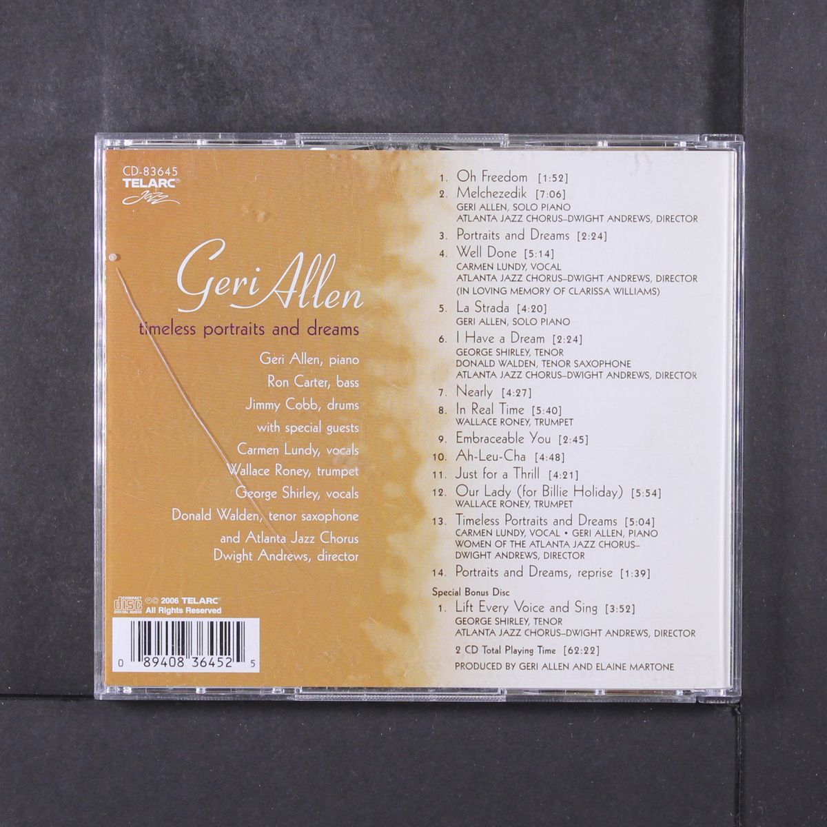 timeless portraits and dreams by GERI ALLEN