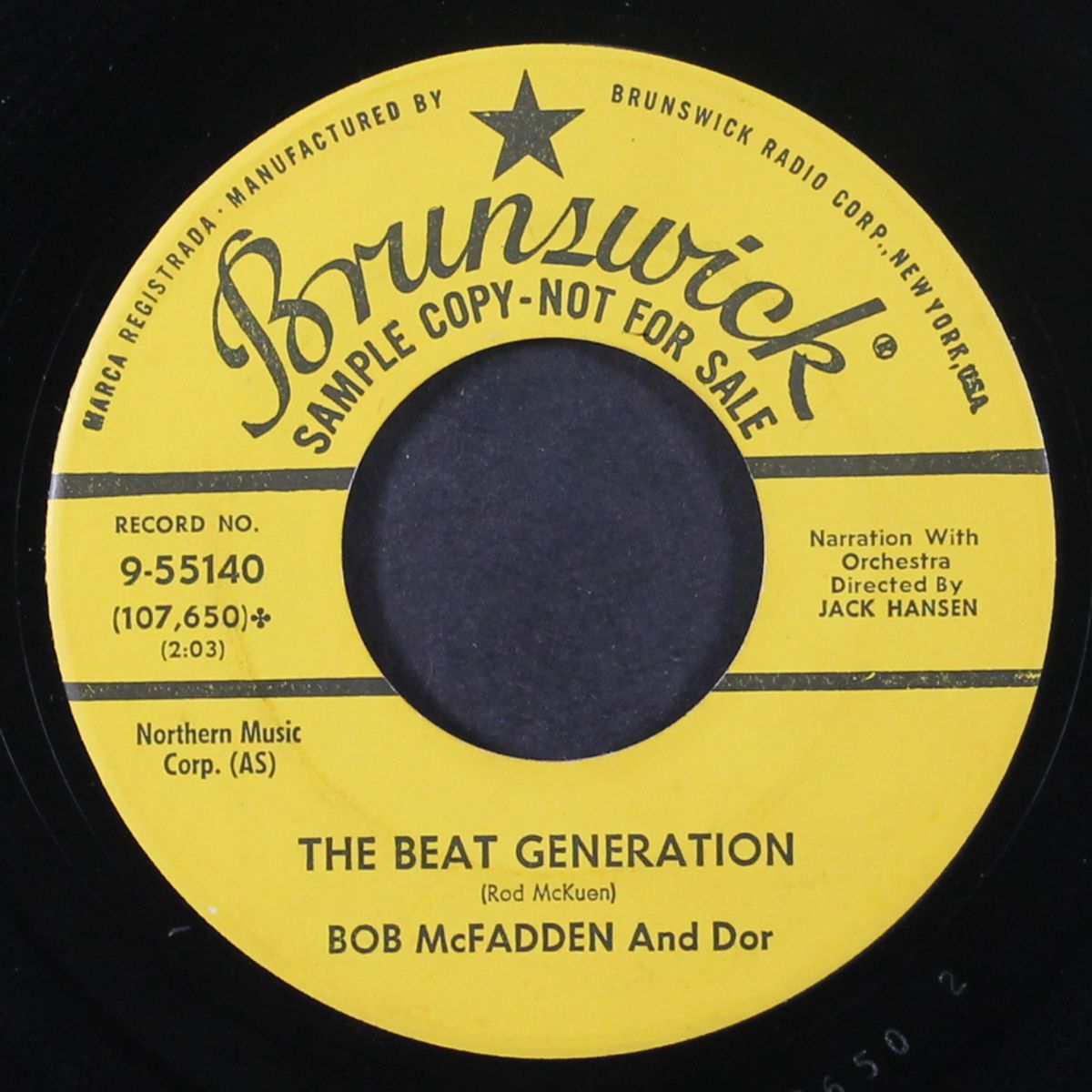 the mummy / the beat generation by BOB MCFADDEN & DOR